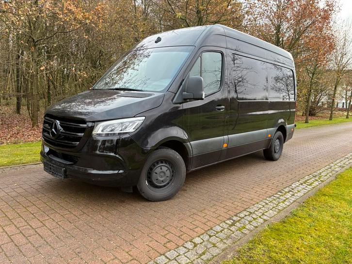 Mercedes-Benz Sprinter 319 3.0 V6 L2H2 automaat, Mbux, Led, Auto's, Bestelauto's, Bedrijf, 360° camera, ABS, Achteruitrijcamera