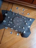 Wandklok Sunburst van Karlson., Huis en Inrichting, Ophalen of Verzenden, Gebruikt, Analoog, Wandklok