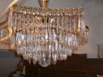 6 hoekkige kroon luchter hanglamp 50 cm  200,00, Huis en Inrichting, Lampen | Kroonluchters, Ophalen of Verzenden