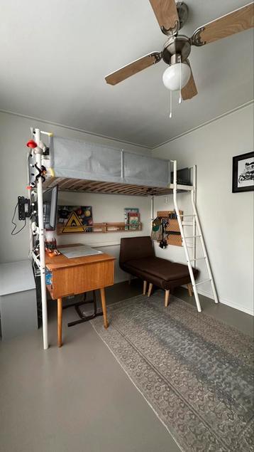 Ikea Vitval Hoogslaper met bankje