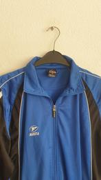 Masita Trainingsjack Maat XL Blauw/Zwart, Kleding | Heren, Sportkleding, Blauw, Maat 56/58 (XL), Ophalen of Verzenden, Zo goed als nieuw