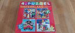 4 x sinterklaas en zwarte piet puzzel ., Ophalen of Verzenden
