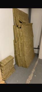 Isolatiemateriaal Steenwol, Doe-het-zelf en Verbouw, Isolatie en Afdichting, Ophalen, 4 tot 8 cm, Steenwol, Zo goed als nieuw