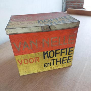 Van Nelle koffie/ thee bus/ blik  beschikbaar voor biedingen
