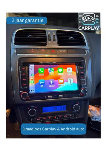 VW CARPLAY (MET GARANTIE) POLO GOLF TIGUAN CADDY TRANSPORTER beschikbaar voor biedingen