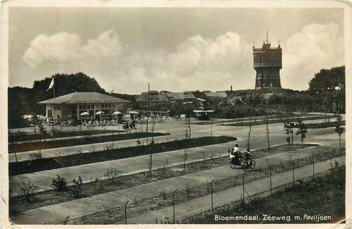 (388-090-007) Bloemendaal Zeeweg m Paviljoen, Verzamelen, Ansichtkaarten | Nederland, Noord-Holland, Verzenden