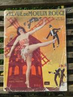 Uniek 4x programma boekjes La Revue du Moulin Rouge / Palace, Ophalen of Verzenden