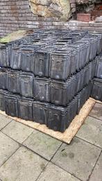 Partij (1000) gesorteerde kruispannen. Blauw gesmoord., Steen of Klei, Blauw, Ophalen of Verzenden, 15 m² of meer