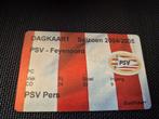 PSV , FEYENOORD,  DAGKAART, Ophalen of Verzenden, Zo goed als nieuw, Feyenoord
