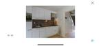 Moderne witte hoogglans keuken 2,80 meter GEDEMONTEERD, Wit, Enkelwandige keuken, Ophalen of Verzenden, Kunststof