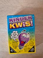 Kinder kwis, Hobby en Vrije tijd, Gezelschapsspellen | Kaartspellen, Ophalen of Verzenden, Zo goed als nieuw