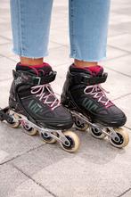 Fitness skates voor kinderen Fit 5 grijs/roze maat 35/38, Ophalen, Zo goed als nieuw, Kinderen