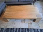 Eiken salontafel, Huis en Inrichting, Tafels | Salontafels, Ophalen, 100 tot 150 cm, Eikenhout, 50 tot 100 cm