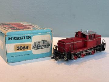 Märklin 3064 diesel loc BR V60 van de DB  beschikbaar voor biedingen