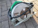 Cirkel zaag van Hitachi, Ophalen of Verzenden, Gebruikt, 1200 watt of meer, Afkortzaag
