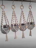 Macramé solar lichtbol hangers, nieuw, Minder dan 50 watt, Nieuw, Ophalen of Verzenden, Hanglamp