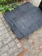 6m2  bitumen, Kunststof, Zwart, Zo goed als nieuw, Dakleer