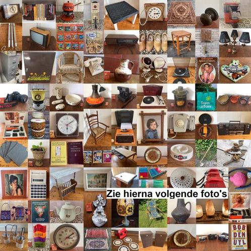 Vintage meubelen lampen stoelen schilderijen spiegels etc., Antiek en Kunst, Antiek | Woonaccessoires, Ophalen of Verzenden