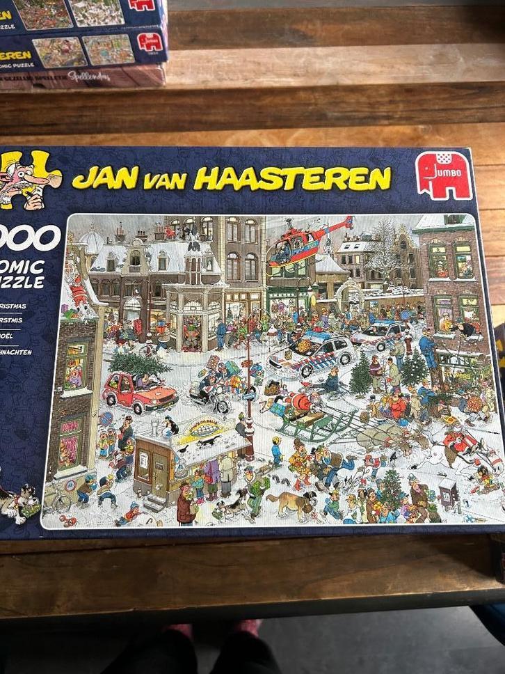 Jan van Haasteren puzzels, Hobby en Vrije tijd, Denksport en Puzzels, Zo goed als nieuw, Legpuzzel, 500 t/m 1500 stukjes, Ophalen