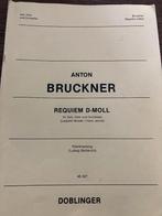 Bladmuziek van Anton Bruckner’s Requiem in D-mineur, Koor, Gebruikt, Ophalen of Verzenden, Artiest of Componist