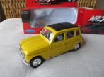 Welly Renault 4, Ophalen of Verzenden, Nieuw