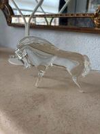 Glasbeeldje van stier, Italia Murano ., Ophalen of Verzenden, Zo goed als nieuw, Dier