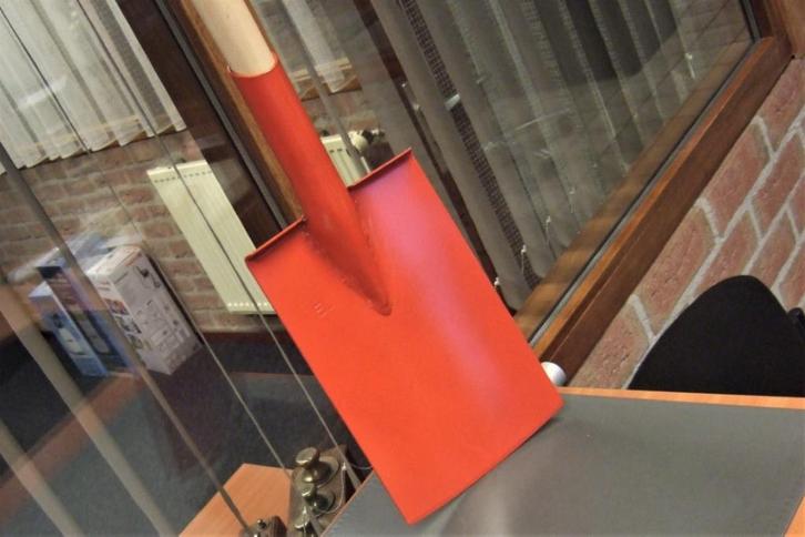 Steekschop met steel ROOD, Tuin en Terras, Hand-tuingereedschap, Nieuw, Schop, Ophalen