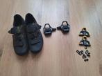 Shimano fietsschoenen maat 44 inclusief klikpedalen, Ophalen of Verzenden, Zo goed als nieuw, Schoenen
