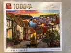 King puzzel 1000 stukjes. Harbour village, Ophalen of Verzenden, 500 t/m 1500 stukjes, Zo goed als nieuw