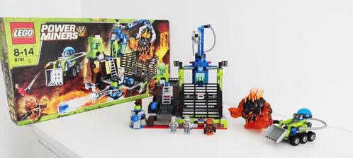 LEGO System Underground Power Miners nr. 8191 Lavatraz, Kinderen en Baby's, Speelgoed | Duplo en Lego, Zo goed als nieuw, Lego