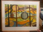 Schilderij : "Landschap geel", Ophalen