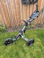 Grijze Clicgear 3.0 golftrolley 3 wiel €139,-, Ophalen of Verzenden, Zo goed als nieuw, Golfkar