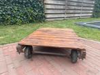 Antieke Industriële Kar Salontafel, Antiek en Kunst, Ophalen