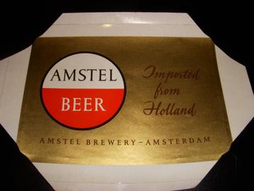 Oude Amstel bier reclame jaren 60. beschikbaar voor biedingen