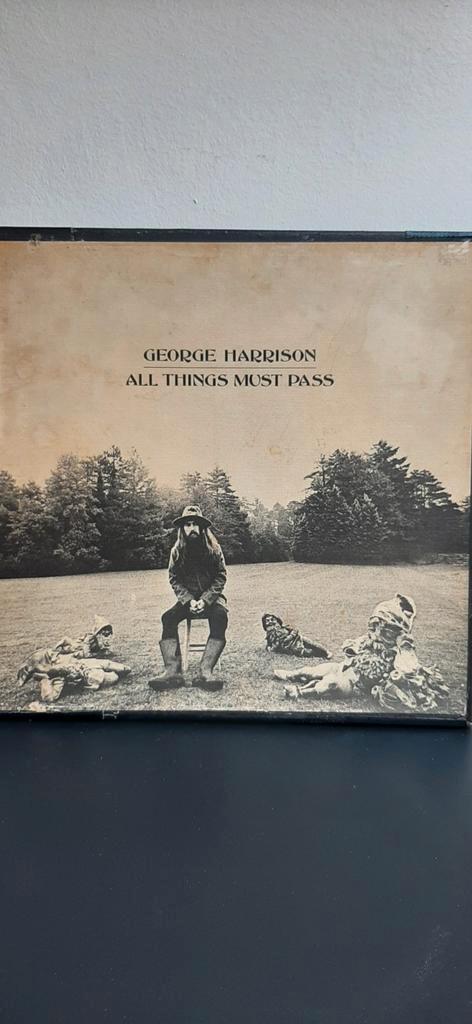 George Harrison - All Things must Pass 3 LP, Cd's en Dvd's, Vinyl | Pop, Gebruikt, 1960 tot 1980, 12 inch, Ophalen of Verzenden