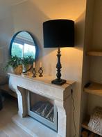 Tafellamp zwart, Ophalen, Zo goed als nieuw, Zwart design, Stof