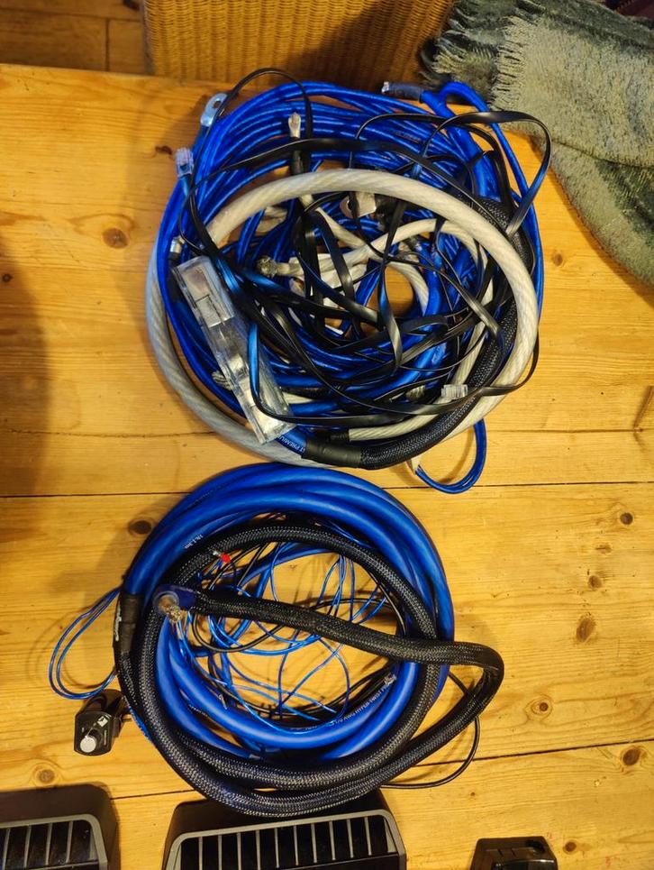 Auto Audio Aansluitingen en Kabels, Auto diversen, Autospeakers, Gebruikt, Ophalen