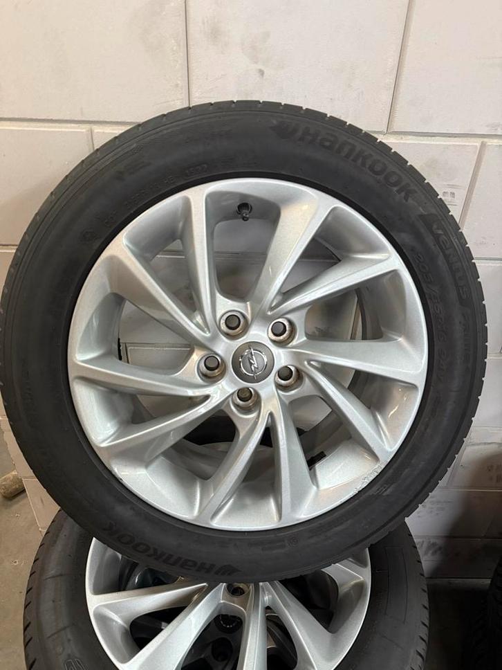 Opel Astra K - Zomerwielen met TPMS sensoren, Auto-onderdelen, Banden en Velgen, Banden en Velgen, Zomerbanden, 16 inch, 205 mm