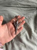 Tinkerbell Sleutelhanger - Zilverkleurig, Ophalen of Verzenden, Overige figuren, Nieuw