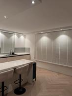 Houten jaloezieen op maat bestellen, Huis en Inrichting, Stoffering | Gordijnen en Lamellen, Ophalen of Verzenden, Nieuw, Minder dan 100 cm