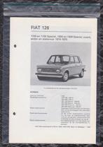 7x FIAT uit Piet Olyslager’s Autotechnisch Handboek, Ophalen of Verzenden