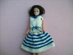 eigen gebreide poppen kleertjes rokjes met een topje, Ophalen of Verzenden, Nieuw, Barbie