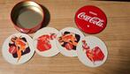 Coca Cola onderzetters, Huis en Inrichting, Ophalen of Verzenden, Zo goed als nieuw, Glas of Kopje