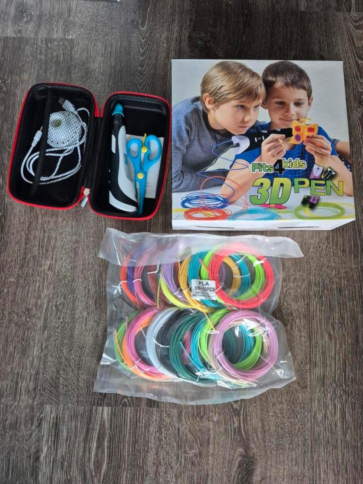 3D Pen voor Kinderen - Creatief Speelgoed, Sieraden, Tassen en Uiterlijk, Horloges | Kinderen, Zo goed als nieuw, Jongen of Meisje