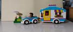 Lego Friends Camper met Auto, Ophalen of Verzenden, Zo goed als nieuw, Complete set, Lego