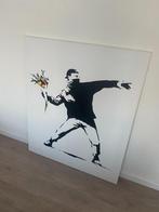 schilderij banksy print, Antiek en Kunst, Kunst | Schilderijen | Modern, Ophalen