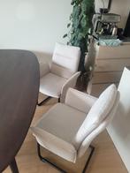 2x Eetkamerstoel Evi - zandkleur, zo goed als nieuw!, Huis en Inrichting, Stoelen, Ophalen, Twee, Overige kleuren, Zo goed als nieuw