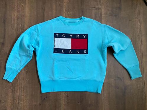 Tommy Hilfiger sweater S | Blauw Oversized model, Kleding | Heren, Truien en Vesten, Gedragen, Maat 46 (S) of kleiner, Blauw, Ophalen of Verzenden