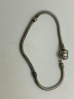 K403 Pandora zilveren armband, Ophalen of Verzenden, Zo goed als nieuw, Zilver, Zilver