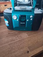 Philips AZ1104 Radio Cassette Recorder met CD-speler, Ophalen of Verzenden, Gebruikt, Radio, Met cd-speler